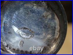Antique Tiffany & Co. Manual Wind Parts Pocket Watch with 0,935 Case & Neat Box