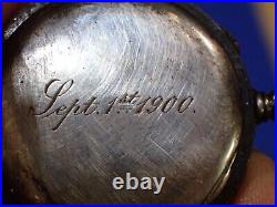 Antique Tiffany & Co. Manual Wind Parts Pocket Watch with 0,935 Case & Neat Box