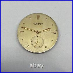 Antique Ulysse Nardin Manual Wind 26.5mm Swiss Watch Movement For Parts