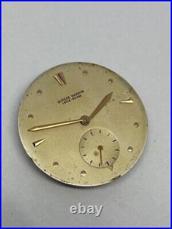 Antique Ulysse Nardin Manual Wind 26.5mm Swiss Watch Movement For Parts