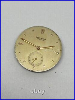 Antique Ulysse Nardin Manual Wind 26.5mm Swiss Watch Movement For Parts