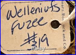 Antique Welleniufs Norrköping Fusee Pocket Watch Movement Parts 49.7mm Swedish