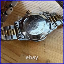 As is For Parts Dead Buttely TAG Heuer Watch Silver Gold 2000 Series 964.008