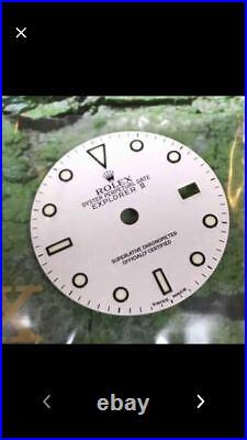 Authentic Rolex Watch Perpetual White Dial and Hands Parts 16570 D c894047048