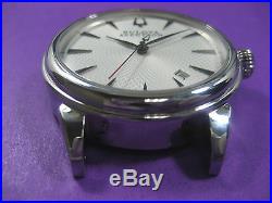 Bulova Accutron 63b165 Case/dial/hands For Sellita Sw200 Automatic Men's Watch