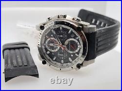 BULOVA PRECISIONIST CHRONOGRAPH DATE C977745 WATCH STAINLESS STEEL for PARTS