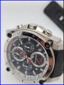 BULOVA PRECISIONIST CHRONOGRAPH DATE C977745 WATCH STAINLESS STEEL for PARTS