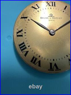 Baume & Mercier 17 Jewel Movement BM 1050 Manual Wind For Watch Parts