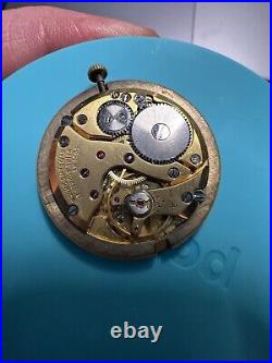 Baume & Mercier 17 Jewel Movement BM 1050 Manual Wind For Watch Parts