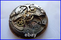 Baume Mercier Chronograph Landeron 48 Movement Big 44mm. Dial & Hands For Parts