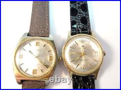 Belforte Pacer 700 And Shockabsorber 17 Jewel Watches For Restoration Or Parts