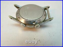 Benrus Wrist Alarm RARE VINTAGE WATCH RUNS FOR REPAIR HANDS AND ALARM OR PARTS