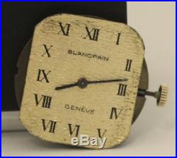 Blancpain Rayville FD 17 Jewel Hand-Winding Champagne Dial Working Movement