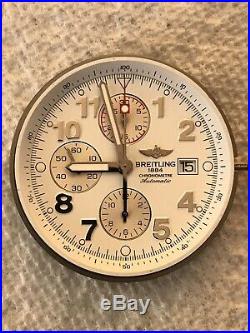 Breitling Avenger Movement Parts Hand Crow Dial Case 43mm44mm Working perfect