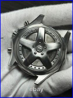 Breitling Bentley Stainless Steel Men's Watch Aftermarket Diamond For Parts