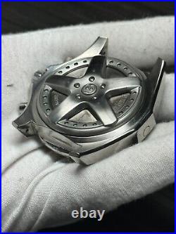 Breitling Bentley Stainless Steel Men's Watch Aftermarket Diamond For Parts