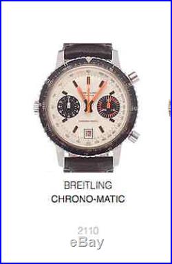 Breitling Chrono-Matic hand set Navitimer Pult Buren Cal. 11 12 15 Valjoux 7740