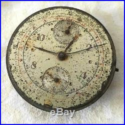 Breitling Chronograph Vintage Movement, Dial And Hands 100% Genuine Venus 170