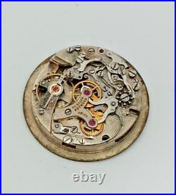 Breitling Wakmann Venus 170 Manual Wind Chronograph Swiss Watch Repair Or Parts
