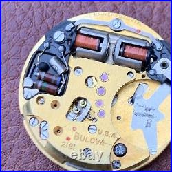 Bulova Complete Movement, Dial, Hands Fits Accutron Cal. 2181 Parts, Repair