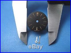 Bvlgari Bb26gl Parts Dial/hands Ladies Watch Black Dial/gold Pl Hands & Markers