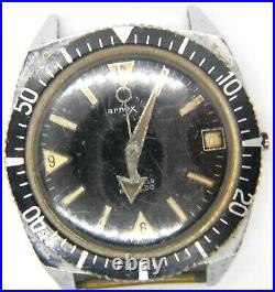 C245 men Vintage Arnex Helbros Diver Manual Wind France Movement Watch parts lot