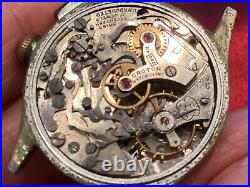 CROTON Chronograph 380 17 JEWELS Sold for Parts