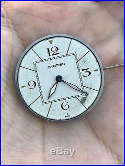 Cartier Pasha Caliber 20 ETA 2824-2 With Date Disk Dial Hands Crown With Stem