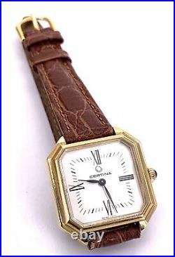 Certina with CEO5O Hand Manual 27mm NO Funciona For Parts Watch Swiss