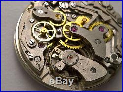 Chronograph Landeron Cal. 248 Watch Movement + Dial + Hands +crown For Parts