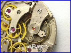 Chronograph Landeron Cal. 248 Watch Movement + Dial + Hands +crown For Parts