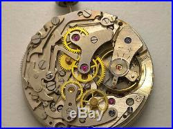 Chronograph Landeron Cal. 248 Watch Movement + Dial + Hands +crown For Parts