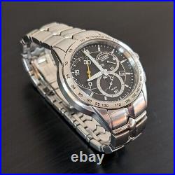 Citizen AT1060-58E Eco-Drive Tachymeter Chronograph Date Men's Watch FOR PARTS