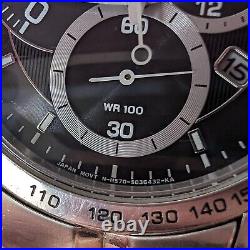 Citizen AT1060-58E Eco-Drive Tachymeter Chronograph Date Men's Watch FOR PARTS