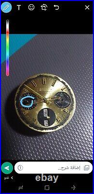 Citizen Bullhead 67-9020 Chronograph Automatic Men's Watch Repair or parts