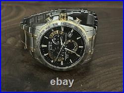 Citizen Men's Watch AT4004-52E Eco-Drive Chronograph Two Tone FOR REPAIR PARTS