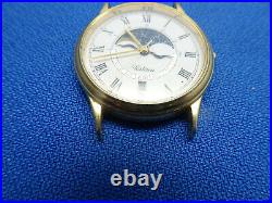 Citizen Moonphase Constellation Watch For Vintage 1990 Stem And Bat Repair Parts