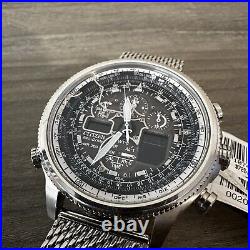 Citizen Navihawk Promaster AT JY8030-83E EcoDrive Watch AS IS Parts Repair