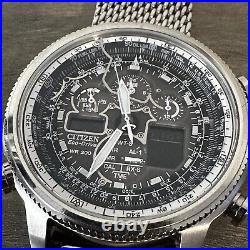Citizen Navihawk Promaster AT JY8030-83E EcoDrive Watch AS IS Parts Repair