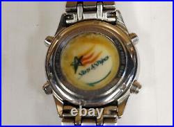 Citizen Navisail World Time C320 C320-Q01337 For Parts Or Project