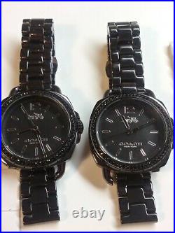 Coach Watch Lot Of 3 14502600 For Parts Or Repair. Retail Is $295.00. Ea