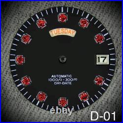 Colorful Gemstone Dial For Seiko NH36 Movement