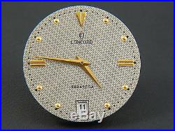 Concord Saratoga Silver-Gold dial, hands, date, incompl. ETA mov. 255.121 parts