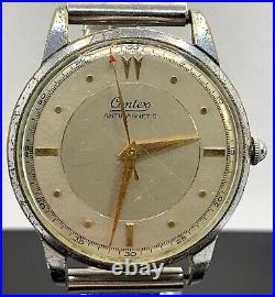 Contex 38mm Jumbo Oversize Vintage Watch Hand Manual Not Working For Parts
