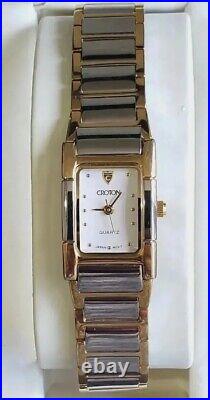 Croton 23Kt Gold Plated Women's Watch Rare Vintage Not-Running For Repair/Parts