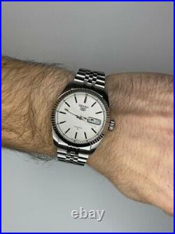 Custom Wristwatch 100 m waterproof (assembled from Seiko parts dial/movement)