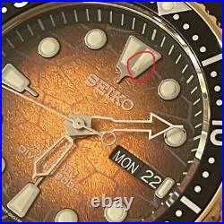 Custom Wristwatch (assembled from Seiko parts dial/movement)