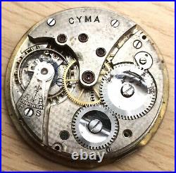 Cyma Extra 763 NO Funciona For Parts Pocket Watch Hand Manual 42,8mm Bolsillo