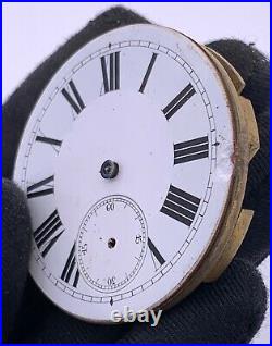 Dubois Locle 8115 Hand Manuale Vintage 44,8 MM No Lavora For Parts Pocket Watch