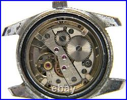 EJ186 mens Vintage Sheraton Diver Style Manual Wind 17J Movement Watch parts lot